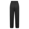 thumbnail image 5 of ALLLIST Pants for Women Elastic Waist Joggers Plain Black Knit Pants Ladie's Pants, 5 of 6