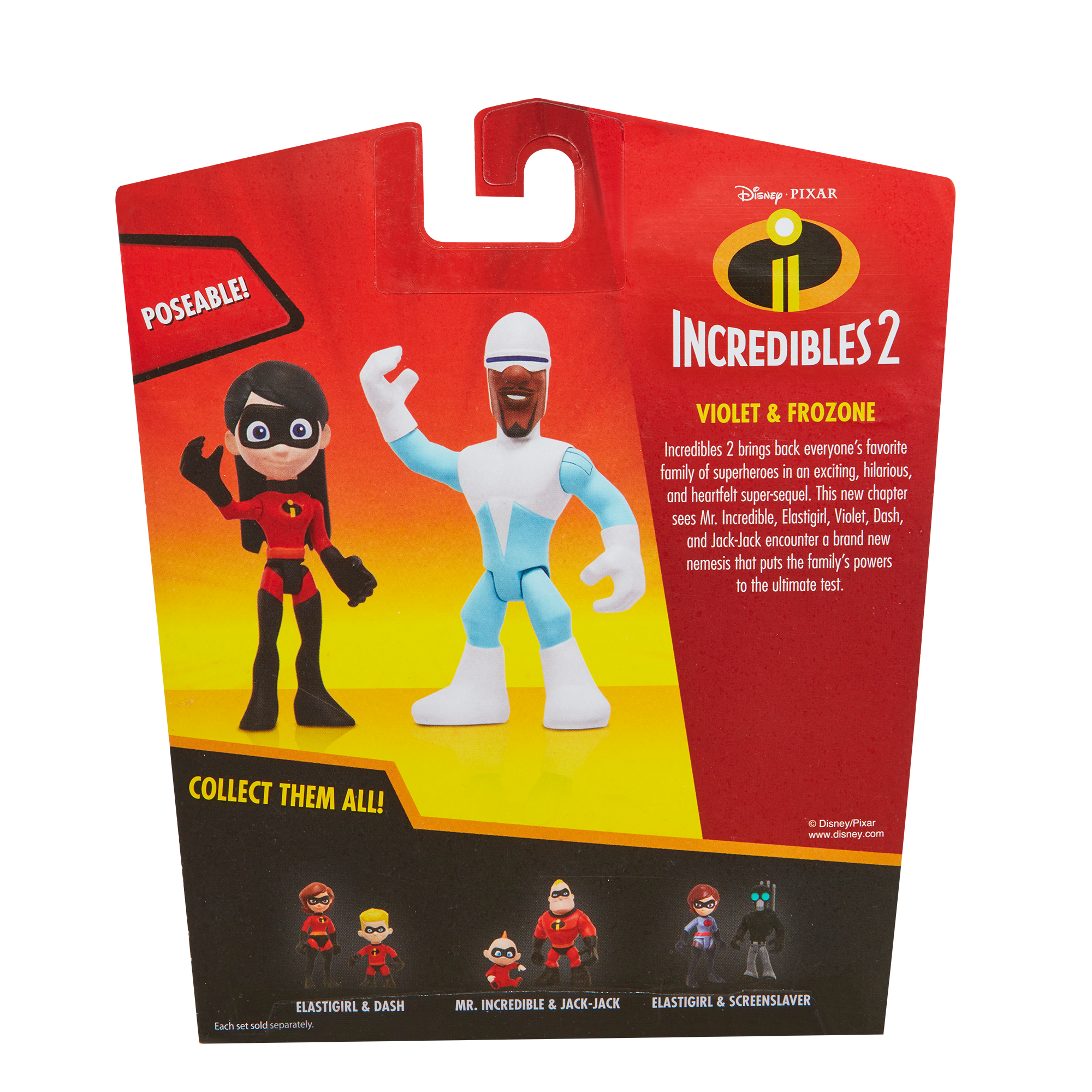 Incredibles Junior Supers Violet Frozone Action Figure, Pack