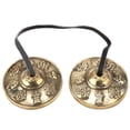 thumbnail image 2 of Rdeghly Instruments de Percussion Cloche Tibétaine, pour Prière Bouddhiste Instrument de Musique Moine, 2 of 8