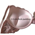 thumbnail image 4 of 6 Pieces ADD 1 Cup Push Up Lace Full Cup Wired Double Pushup Bra B/C (36B), 4 of 4