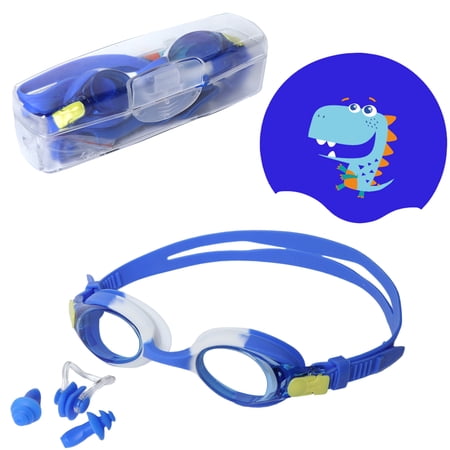Kitys Fatch Children's Swimming Goggles Anti-Fog Swimming Goggles Anti-UV Swimming Goggles