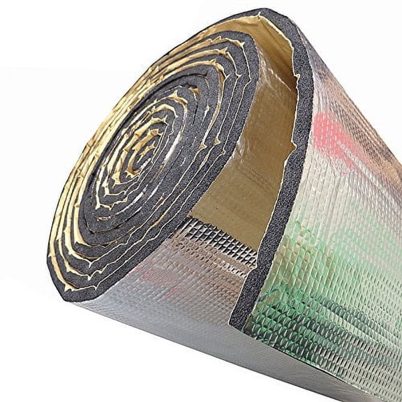 Heat Shield, Sound Deadening Material, Car Sound deadening mat, Engine Insulation Foam with Aluminum sheet 1100(AA), 20x12"