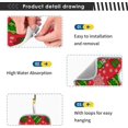 thumbnail image 4 of Coolnut Christmas Elves Trees Sink Splash Guard for Faucet 2 Packs Faucet Absorbent Mats, Snowflakes Gifts Faucet Handle Drip Catcher Quickly Drying Mat for Kitchen Counter Bathroom, 30"x5.5", 4 of 7