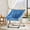 Blue, variant on BouPower Comfy Saucer Chair,Faux Fur Lounge Seating Chair for Bedroom,Dorm & Gaming,Foldable Accent Lazy Chair for Small Spaces,Family Camping,Picnics and Garden