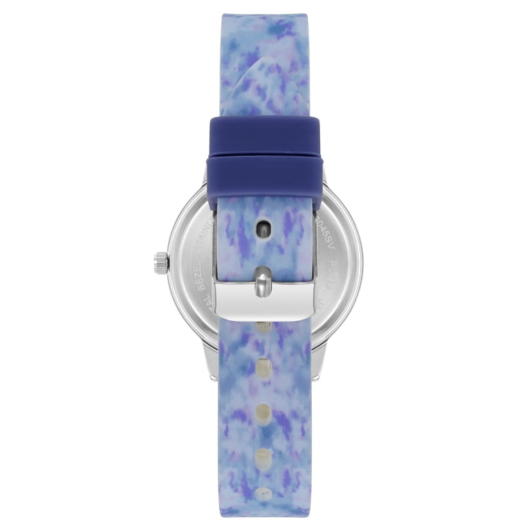 Time and Tru Women's Blue Tie-Dye Analog Watch photo 3