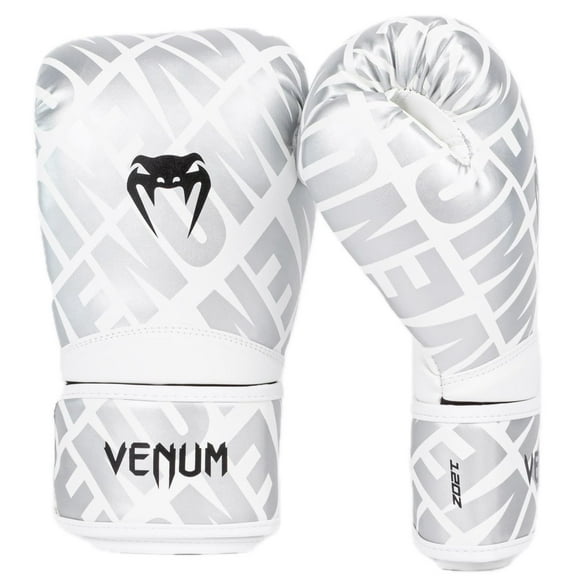 Guantes de Boxeo Venum Contender 1.5 XT Blanco Plata 14 oz