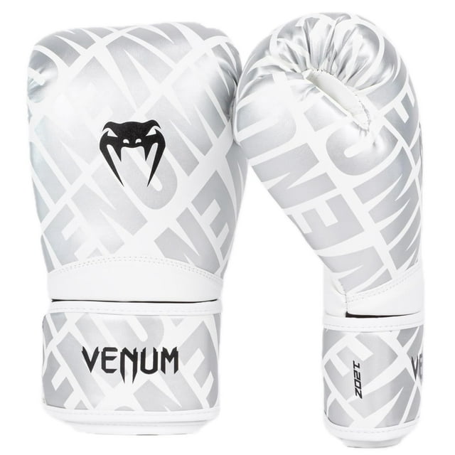 Guantes de Boxeo Venum Contender 1.5 XT Blanco Plata 14 oz
