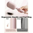 thumbnail image 5 of Retractable Massage Brush, Self-cleaning with a Simple Pull, Hair Brush, is Anti-Static, Prevents Breakage, Lightweight and Portable, Suitable for All Hair Types, 5 of 7