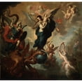 thumbnail image 3 of Miguel Cabrera 15x15 Black Modern Framed Museum Art Print Titled - The Virgin of the Apocalypse (1760), 3 of 5