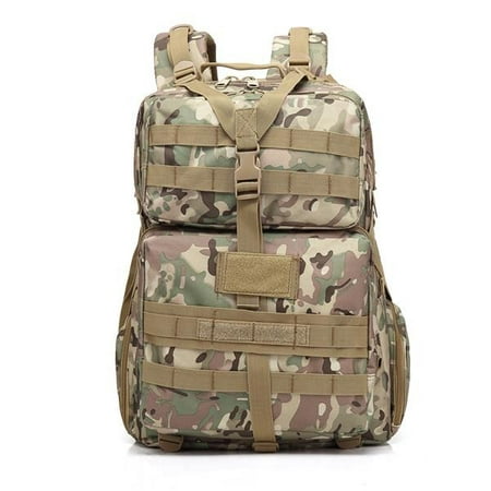 45L Military Tactical Backpack Army Bag Rucksack Outdoor Sports Shoulders Travel