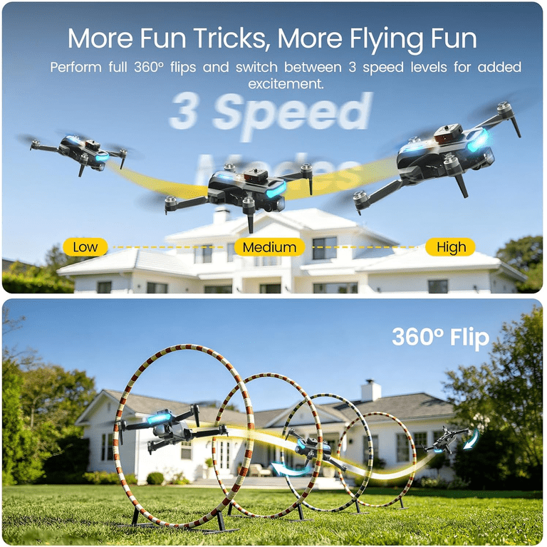 JoyStone Foldable Drone with 1080P Camera and Screen photo 3