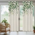 thumbnail image 5 of Outdoor Curtains for Patio Waterproof, Green Leaves Outdoor Privacy Panels Grommet, Summer Botanical Blackout Outside Curtains for Porch/Cabana/Pergola/Gazebo 54"x84", 1 Panel, 5 of 8