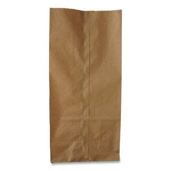 Grocery Paper Bags, 35 Lbs Capacity, #6, 6"w X 3.63"d X 11.06"h, Kraft, 500 Bags | Bundle of 2 Bundles