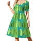 thumbnail image 2 of Lindos pepinillos Vestido de manga corta Vestido de noche Vestidos de mujer Vestidos de verano para damas, 2 of 7