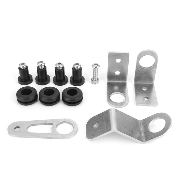 Kit de soporte de radiador ANGGREK Radiator Bolt On Bracket Fit For Honda Civic EG DC2 EK 1992-2000 Accesorios