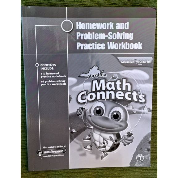 Virginia Math Connects Grade 1 Homework And Problem Practice Workbook - Mcgraw-Hill Education