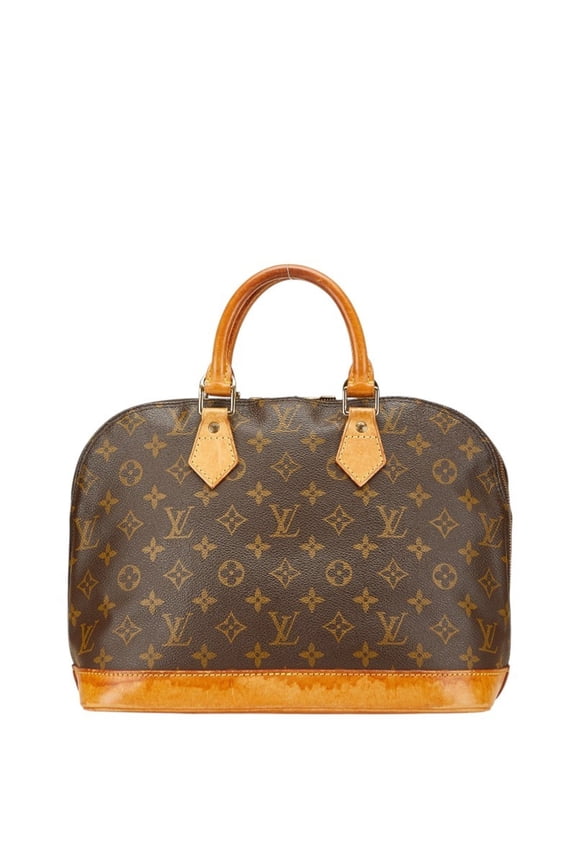 Pre-Owned Louis Vuitton Monogram Alma PM Handbag M51130 Brown Leather Women's LOUIS VUITTON
