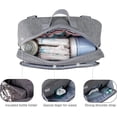 thumbnail image 2 of Stroller Organizer, Large Universal Stroller Bag Stroller Accessories with Shoulder Strap, Grey, 2 of 5