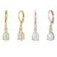 thumbnail image 3 of Pendientes colgantes de ópalos de fuego Minnieouse hipoalergénicos elegantes color oro, 3 of 6