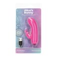 thumbnail image 1 of Alice's Bunny Rechargeable Bullet W/rabbit Sleeve - 10 Functions Pink, 1 of 5