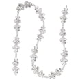 thumbnail image 3 of Not Easy To Change Color  Rhinestone, Exquisite Workmanship Rhinestone Chain, Crafts DIY For Dresses, Clothes, Bags, Shoes Wedding 3cm White,2.5cm Red,2cm Green, 3 of 8