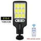 thumbnail image 1 of Farolas solares para exteriores, lámpara Solar con 3 modos de iluminación, luz de seguridad con Sensor de movimiento impermeable para jardín, Patio, camino 616-4, 1 of 1