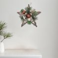 thumbnail image 2 of 12" Rattan Star Pine Hanging Décor - Set of 2, 2 of 4