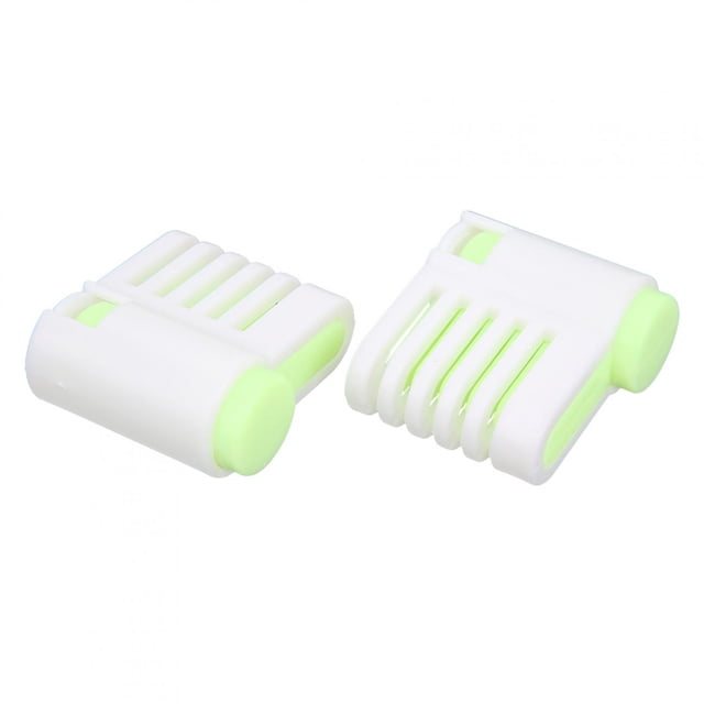 2Pcs DIY Cake Bread Cutter Tool with Stainless Steel Spring, Adjustable Thickness for Home Kitchen, Bakeries, Shops, Restaurants
