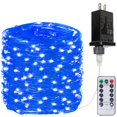 thumbnail image 1 of Luces de hadas BHCLIGHT 20 m 200 LED impermeables con control remoto azul, 1 of 6