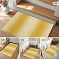 thumbnail image 6 of Yellow Ombre 2x3 Door Mat Rug, Farmhouse Yellow Gradient Modern Art Non-Skid Rubber Backing Large Rectangle Rugs - Living Room Bedroom Home Office, Indoor Floor Mat Carpets Washable Rug, 6 of 9