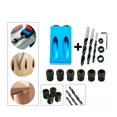 thumbnail image 3 of Juego De Guías De Orificios Oblicuos Localizador De Orificios De Bolsillo De 15 Grados De Aleación De Aluminio Azul Yuarrent HA014774-00, 3 of 7