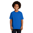 thumbnail image 2 of Gildan Youth Ultra Cotton T-Shirt, Youth Crewneck T-Shirt, Cotton Kids Short Sleeve Tee, Royal, XS, 2 of 5