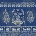 thumbnail image 2 of Allen, Candace 26x26 White Modern Wood Framed Museum Art Print Titled - Boho Owl Blue, 2 of 4