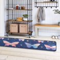 thumbnail image 6 of Stars with Butterflies Runner Rug Ares Rug Non-Slip Laundry Rug 72×24 inch Soft Washable for Bedroom Bathroom Kitchen Living Room, 6 of 6