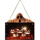 thumbnail image 1 of Welcome Front Door Sign White Halloween Decoration Lights Pumpkin Atmosphere Lights For Party Decoration Halloween Glowing House Number Decoration Wel, 1 of 4