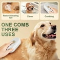 thumbnail image 4 of Cat Steam Brush for Shedding, 4 in 1 Cat Brush with Steam, Pet Groomer Comb for Long and Short Hair Cats and Dogs Grooming Supplies, 4 of 8