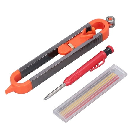 

Contour Gauge Pencil Scribe Tool Woodworking Edge Corner Measuring Outline Duplicator Set