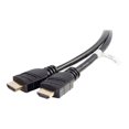 thumbnail image 1 of C2G 15ft 4K HDMI Cable - Active High Speed HDMI Cable - CL-3 Rated - 60Hz - HDMI cable with Ethernet - HDMI male to HDMI male - 15 ft - shielded - black - 4K support, active, 1 of 3