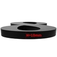 thumbnail image 2 of Lanfini 8 inch Modern Floating House Numbers Large Black Shadow Home Address Garage Gate, 2 of 6