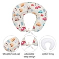 thumbnail image 3 of Funda de almohada de lactancia, funda de almohada de lactancia para bebé, suave y cómoda, adecuada para almohada de lactancia recién nacida, 3 of 5