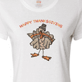 thumbnail image 4 of Inktastic Happy Thanksgiving Women's T-Shirt, 4 of 5