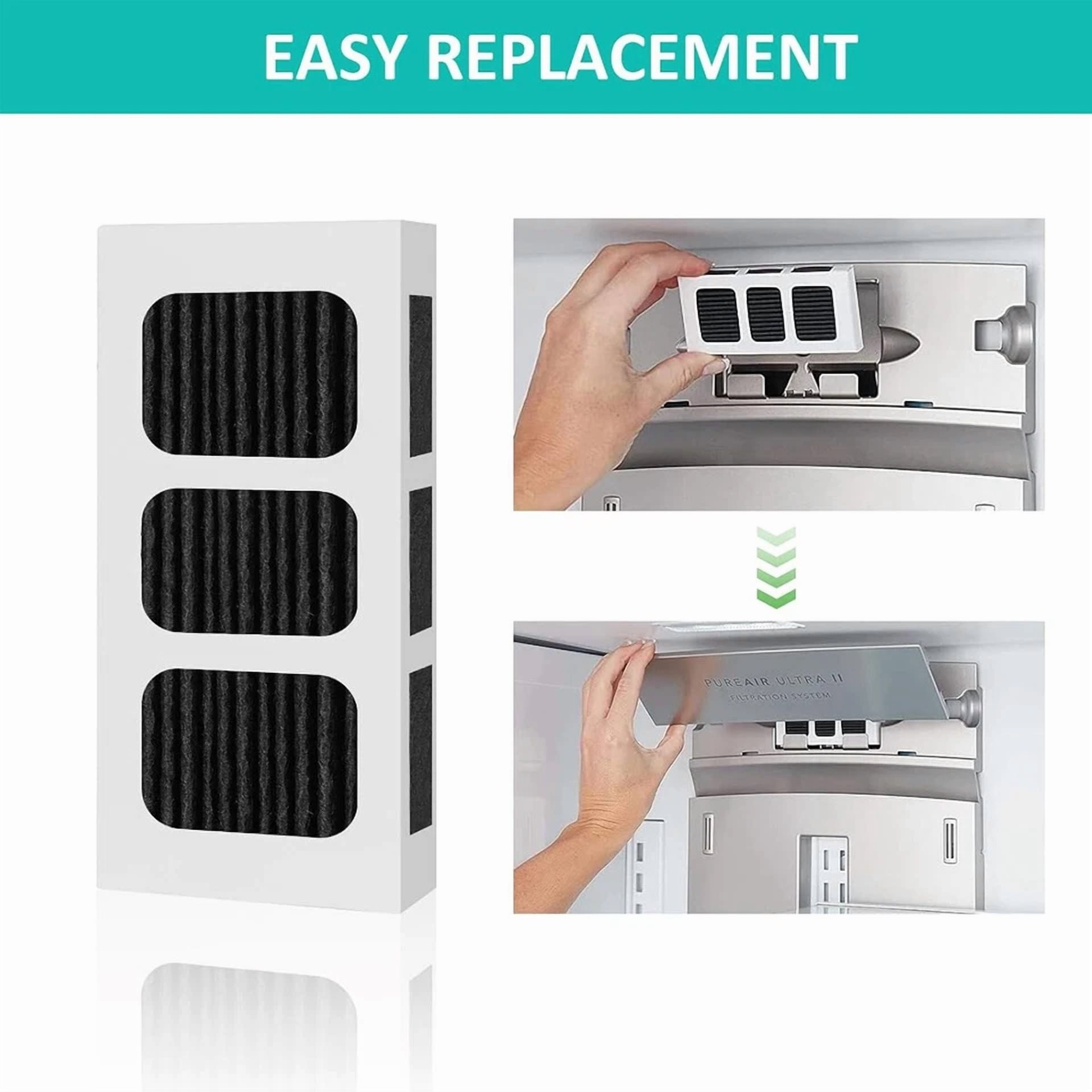 FLINT- 6 Pcs Refrigerator Air Filter Replacement Carbon Activated Filter For Paultra2