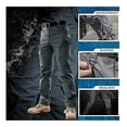 thumbnail image 3 of Pantalones Tácticos Impermeables Elásticos De Corte Ajustado, 3 of 8