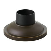 Hinkley Lighting 1304 7" Wide Cast Aluminum Pier Mount Base - Bronze