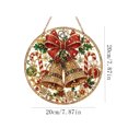 thumbnail image 3 of 2026 Christmas Home Party Decoration Acrylic Christmas Art Hanging Ornament Suitable For Windows Doors Or Walls A Festive Decorative For The Home Entryway Christmas Celebration Party Supplies, 3 of 6