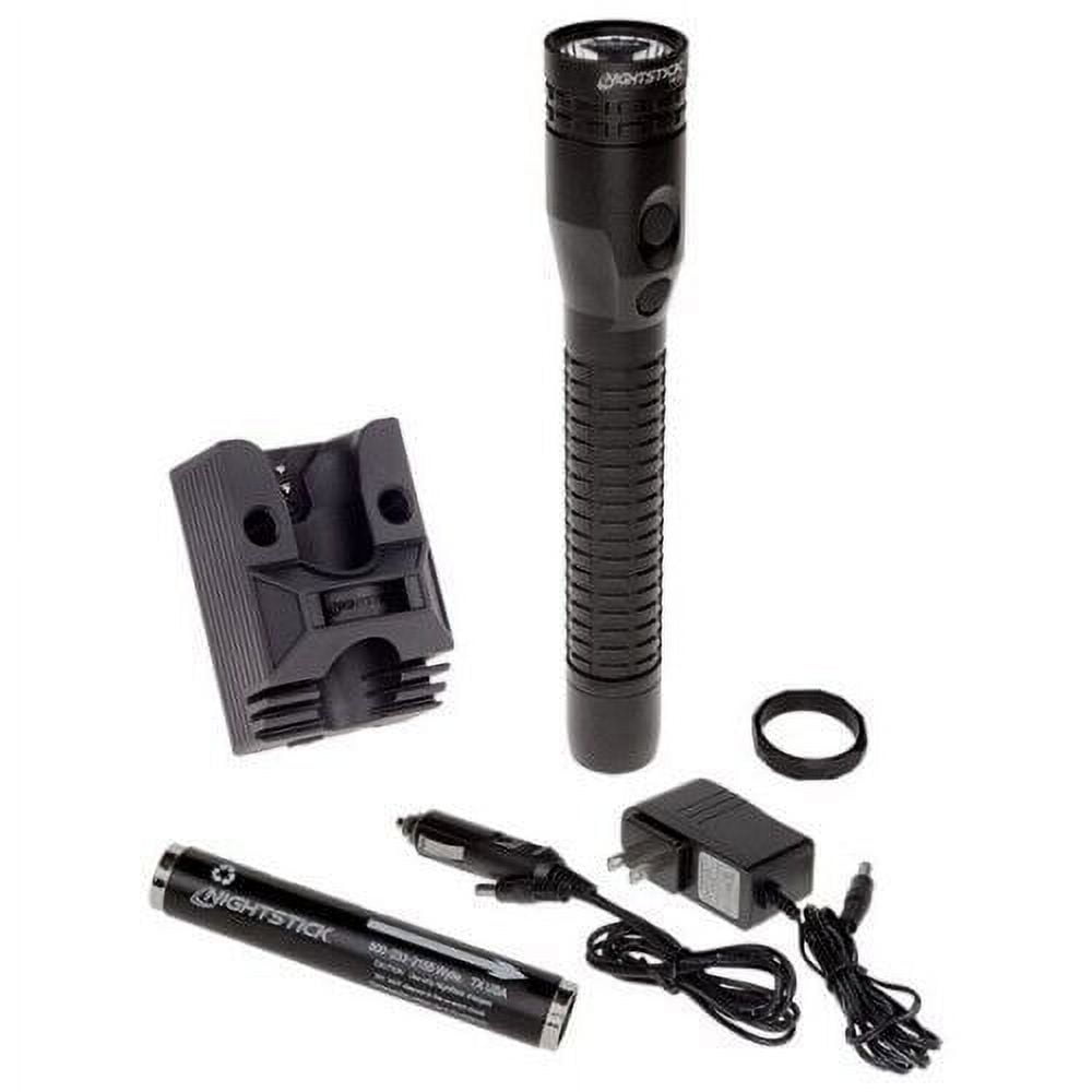 Nightstick NSR-9944XL Metal Multi-Function Duty/Personal-Size Dual-Light Flashlight, Rechargeable