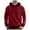 Wine, variant on TOWED22 Hoodies for Men Lightweight Oversized Pullover Sweatshirts Fall Loose Fit Casual Hooded with Pocket(Wine,L)