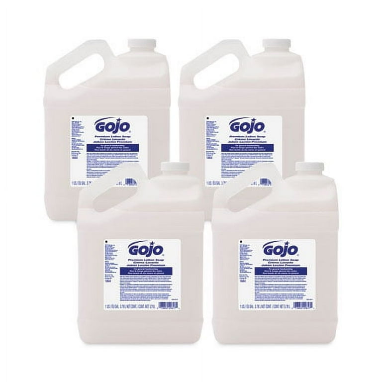 White Premium Lotion Soap, Waterfall Scent, 1 gal Refill, 4/Carton White Premium Lotion Soap, Waterfall Scent, 1 gal Refill, 4/Carton