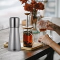 thumbnail image 2 of Water Kettle with Cup Glass Grey 1 Set 9.3x3.7x3.7in, 2 of 9