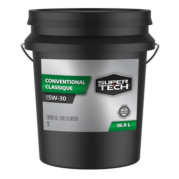 SuperTech Conventional SAE 5W-30 18.9L Pail - Walmart.ca